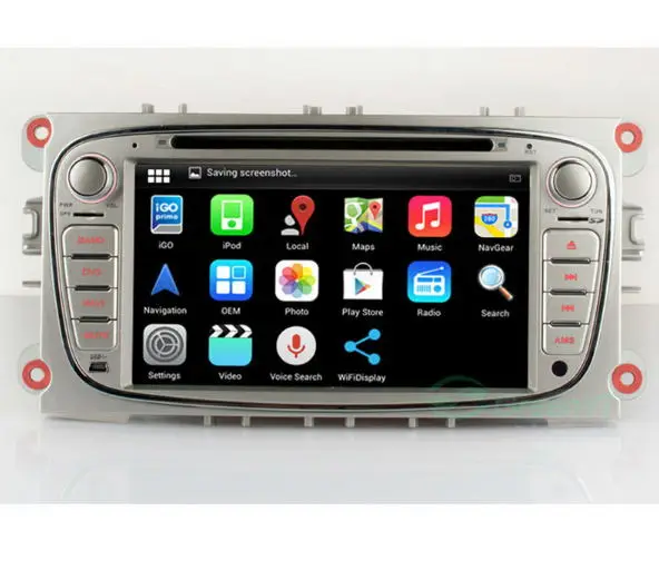 Автомагнитола 7 &quot Android 8 0 1 6 ядер 4 Гб 32 ГБ DVD радио стерео GPS навигация для Ford Mondeo