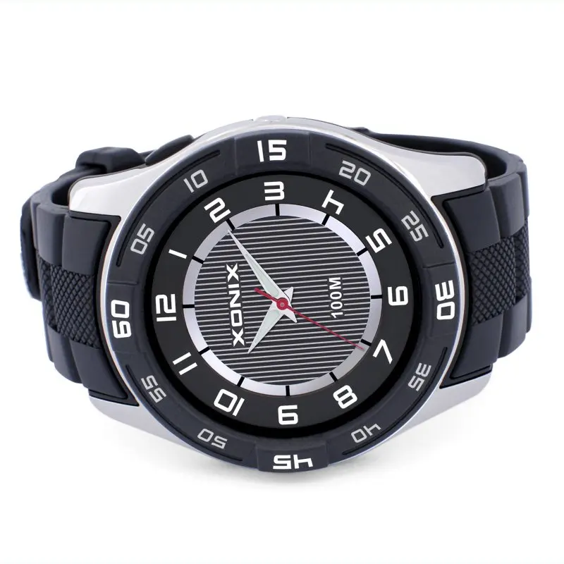 Спортивный бренд Модные мужские военные спортивные водонепроницаемые часы Мужские кварцевые часы мужские PU ремешок повседневные наручные часы QF