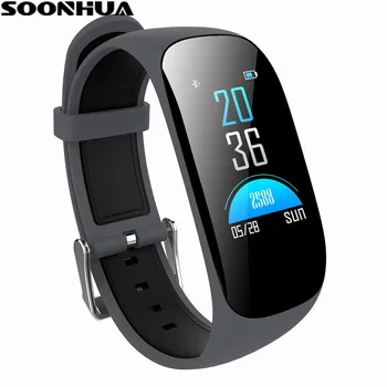 

SOONHUA Z17C Bluetooth Smart Wristband Heart Rate Sleep Monitor Blood Pressure Blood Oxygen IP67 Waterproof Fitness Bracelet