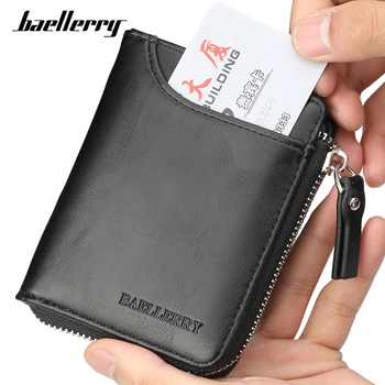 

Men Zipper Vertical Wallet Fashion New Version Zipper Multi Function Wallet High Capacity Multi-card Position Coin Purse Wallets