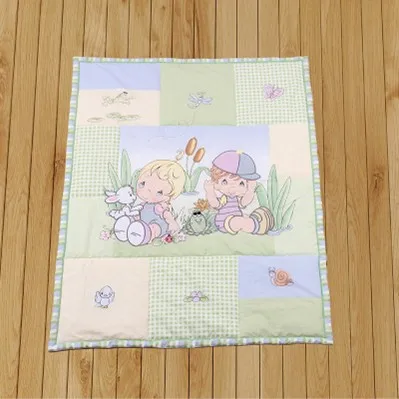 Promoção! dos Desenhos Animados do Bebê Conjuntos de Cama Consolador para Crianças Colcha do Bebê Berço Algodão Duvet Bebê Colcha 11 Cheap Conjuntos de cama