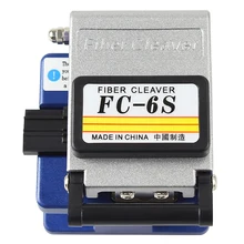 FC 6S fiber cleaver Cold Contact With 12 BladeS FC 6S Metal Material FTTH fiber cable