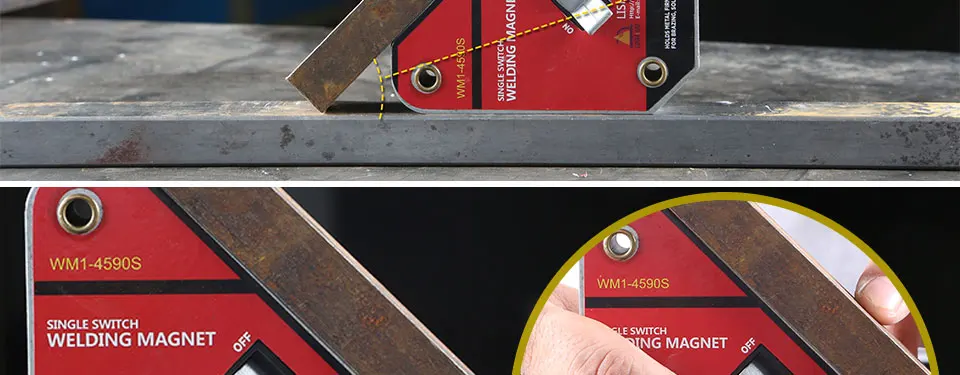 único, suporte liga desliga, braçadeira magnética ímã