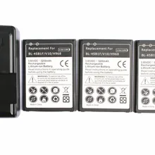 3x3200 мАч BL-45B1F 3.85VDC литийионный Аккумулятор для Батарея+ универсальное USB Сетевое зарядное Зарядник для LG BL-45B1F/V10/H968 батареей
