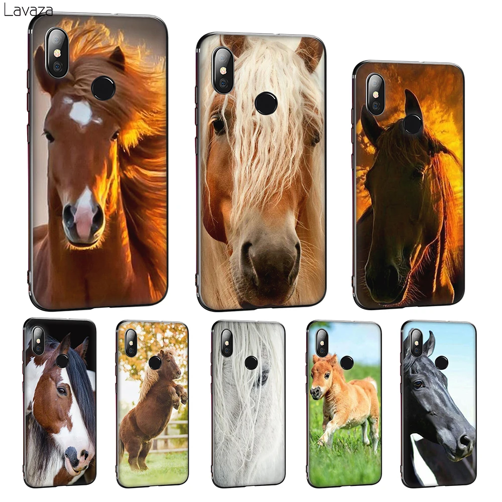 Мягкий силиконовый чехол Lavaza Horse с принтом животных для Huawei Mate 10 20 P8 P9 P10 P20 P30 Lite Pro P