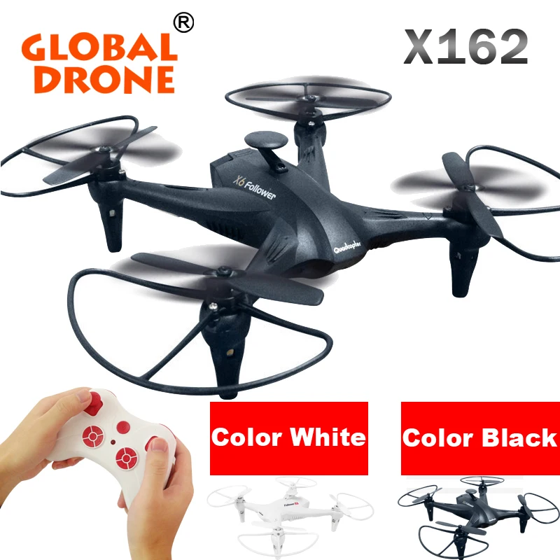 

Grobal Drone X162 2.4G 6-axis Gyro 3D Rolling Headless Dron Remote Control Quadcopter RC Drones RTF Drone RC Drones Quadcopters