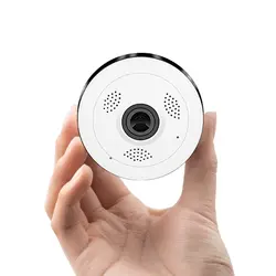 Мини-камера fisheye 360 градусов панорамный ip-камера беспроводной сети Wi-Fi камера HD видео motion предупреждение мини камеры видеонаблюдения камера