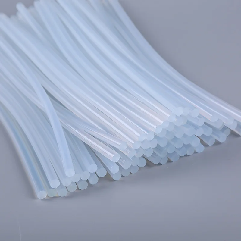 Glue gun stick 11mm x 280mm 10pcs Hot melt glue Silicone bars for crafts Home DIY Glues Tools Transparent  Heat glue gun stick (7)