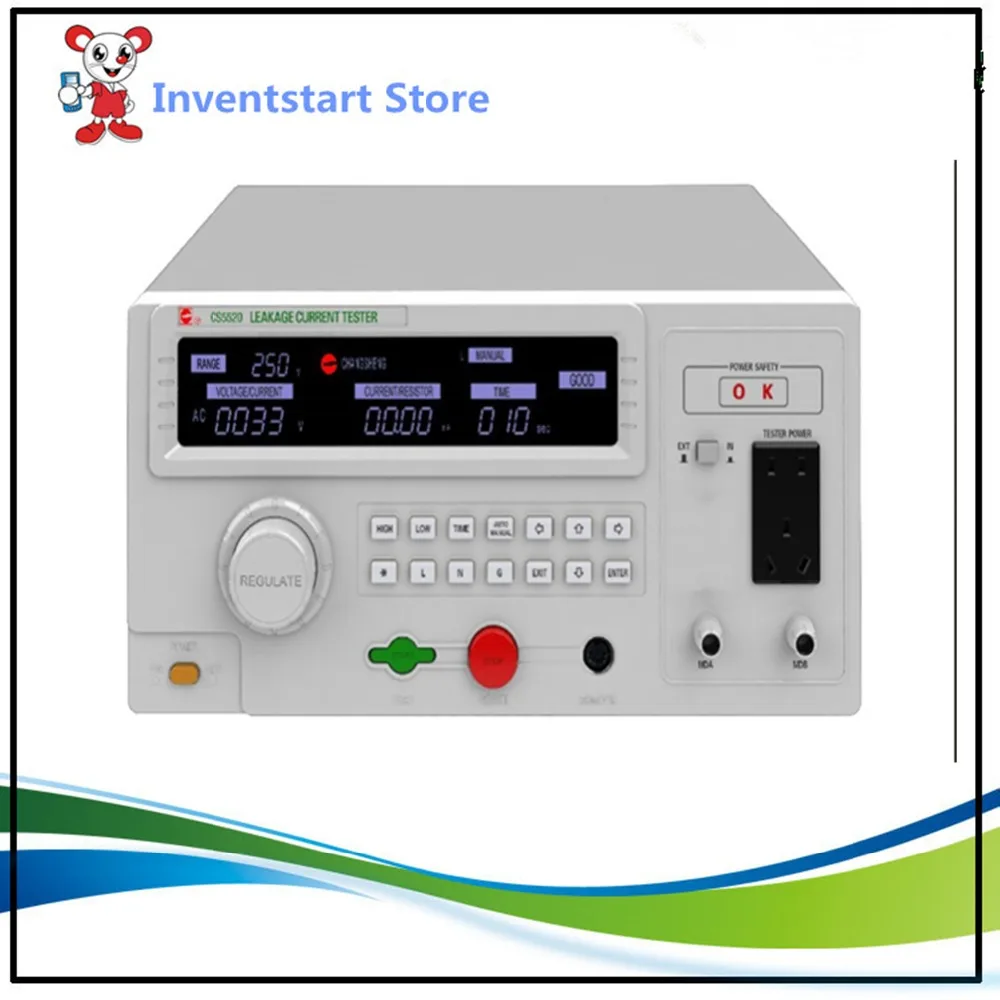 Fast arrival Changsheng CS5520 0 250V 10uA 20mA leakage current tester