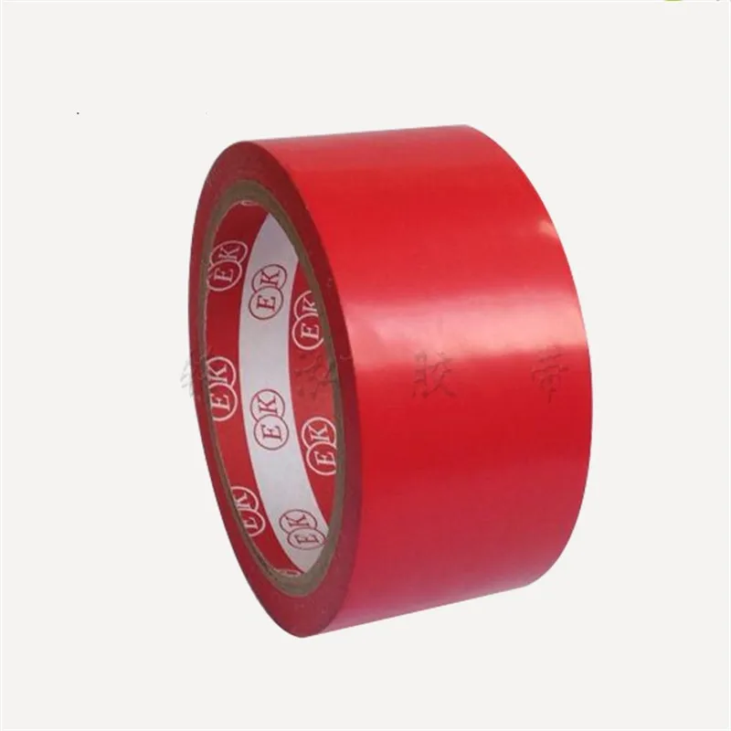 

17M Length 0.15mm Thick Red Pvc Warning Tape Wear-resistant Ground Crossed Marking Zvc fire Warning Zebra Waterproof Tape 1 Pcs