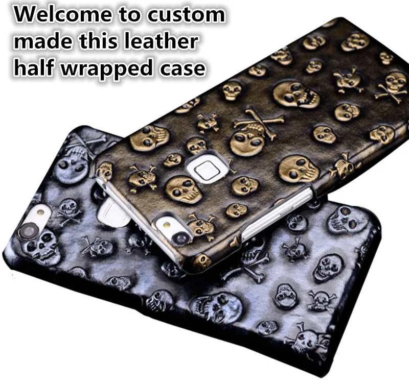 

CH13 Genuine Leather Half Wrapped Case For Samsung Galaxy C8 Case For Samsung Galaxy C8 Cover Phone Case Free Shipping
