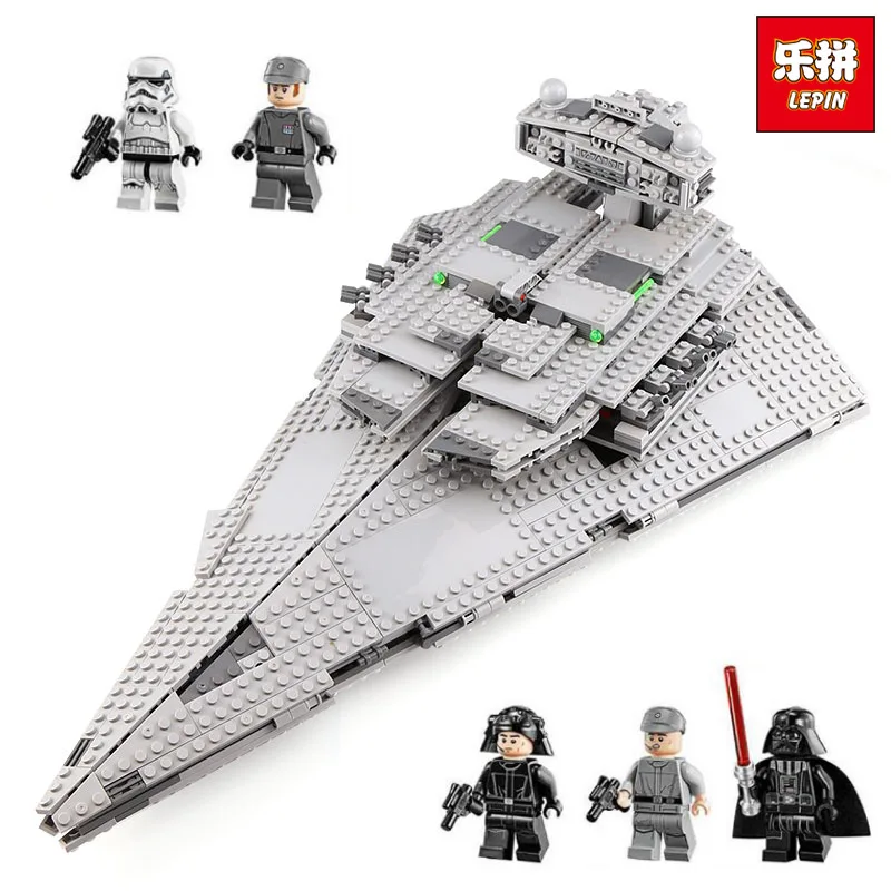 

Lepin 05062 Imperial Star toys Kids wars Building Playset Blocks Bricks Educational Toys Compatible with Lego 75055 1391 Pcs