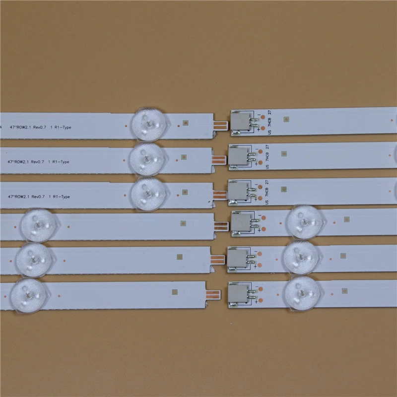 Светодиодные панели для телевизора LG 47LN610S 47LN610V 47LN613S 47LN613V ZB 47 дюймов комплект лент