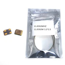 10 шт. SMD 3225 активный кварцевый генератор OSC 11,0592 МГц 11,0592 м 3,2*2,5 3,3 V 25PPM