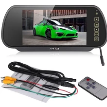 7 TFT LCD Color Screen Car Reverse Rear View Backup Camera Mirror Monitor 480RGBx234