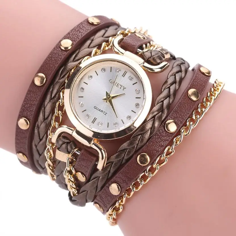 Quartz Wristwatches Relogio Feminino Fashion Luxury Alloy Watch High Quality Leather Bracelet Watches Women 17DEC26 Quartz Wristwatches Relogio Feminino Fashion Luxury Alloy Watch High Quality Leather Bracelet Watches Women 17DEC26