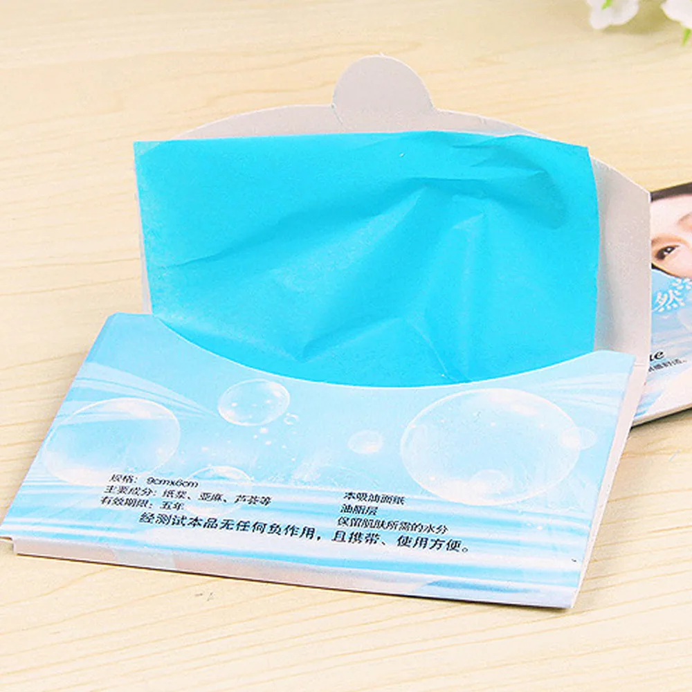 

Best Absorbant Random Oil Control Color Facial Sheets Nose Cosmetic Grease Blotter Oily Skin Chin Pores Dry Tissue Makeup Pores