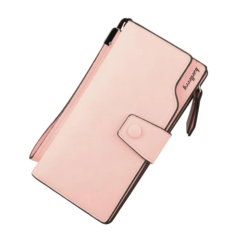 

Baellerry Fashion Wallet Women Long Card Holders Leather Wristlet Coin Purse Big Clutch Bag Female Wallet for Girls Ladies Walet