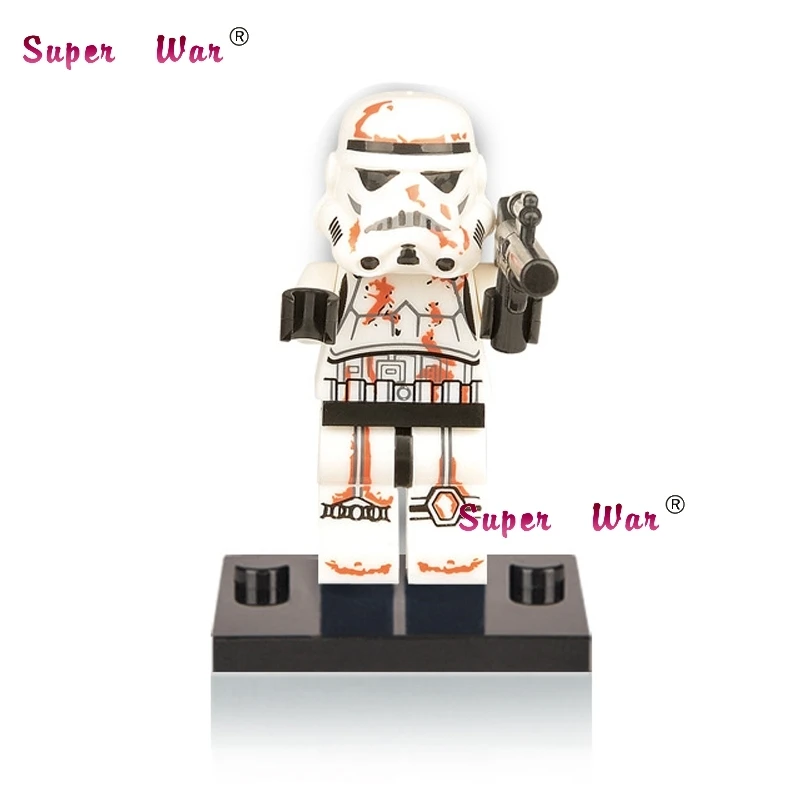 50pcs starwars Storm Sandtrooper building blocks action bricks friends for girl boy house games kids children