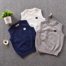 Новинка года, детские вязаные свитера на весну и осень бархатный свитер с кроликом для девочек пуловер для малышей топы с круглым вырезом для мальчиков