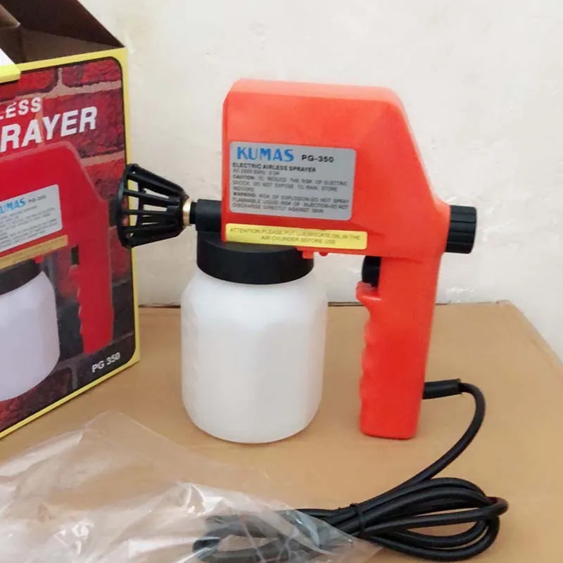 

Electric Paint Sprayer 220V Large Capacity Electric Air Less Paint Sprayer Hand Held Spray Gun