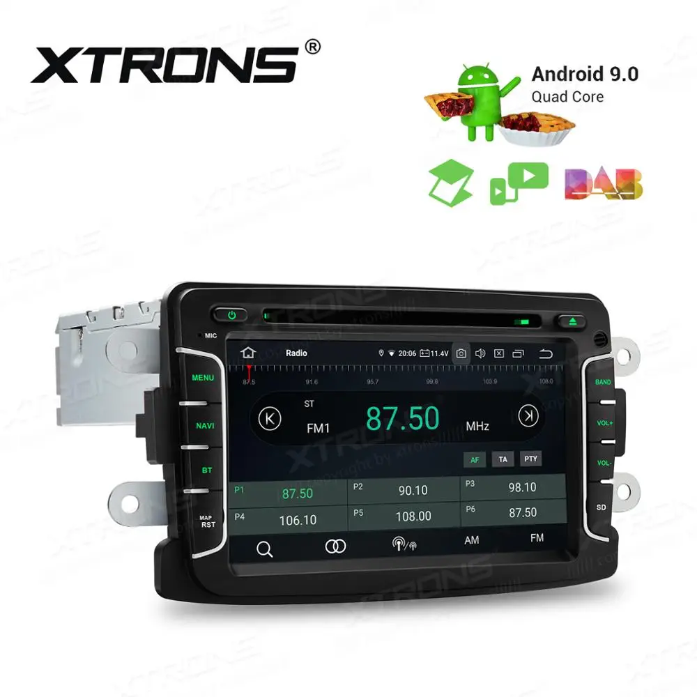 Top 7" Android 9.0 Pie OS Car DVD Multimedia GPS Radio for Dacia Duster 2011-2017 & Dacia Dokker 2012-2017 & Dacia Logan 2012-2017 2 Top 7" Android 9.0 Pie OS Car DVD Multimedia GPS Radio for Dacia Duster 2011-2017 & Dacia Dokker 2012-2017 & Dacia Logan 2012-2017 2