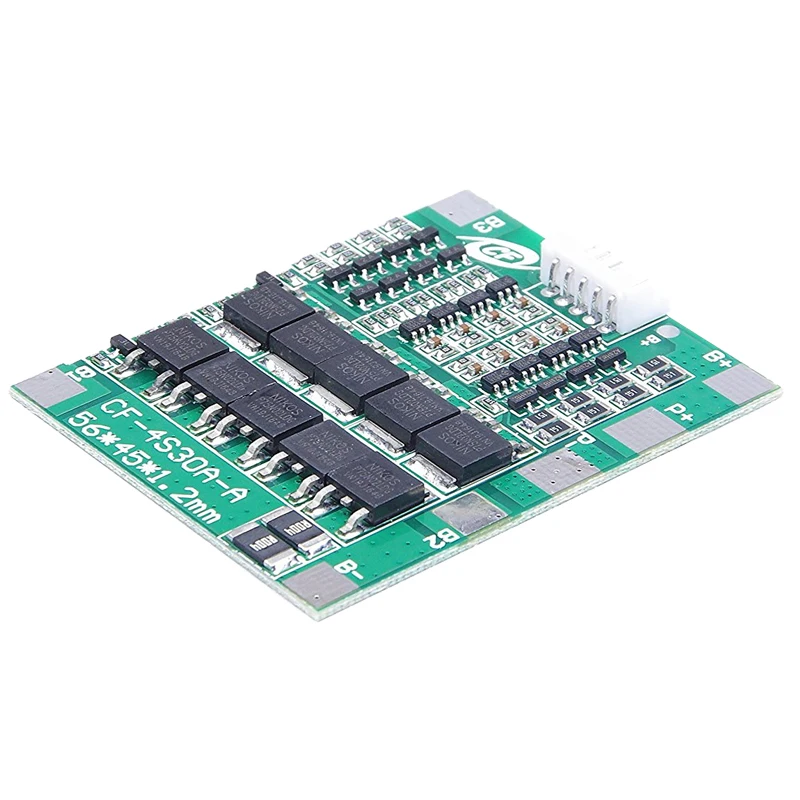 4S 3.7V Lithium Battery Protection Board Current 30A Max 12V-14.8V Protection Board With Balanced Charge 10 MOS 4S 3.7V Lithium Battery Protection Board Current 30A Max 12V-14.8V Protection Board With Balanced Charge 10 MOS