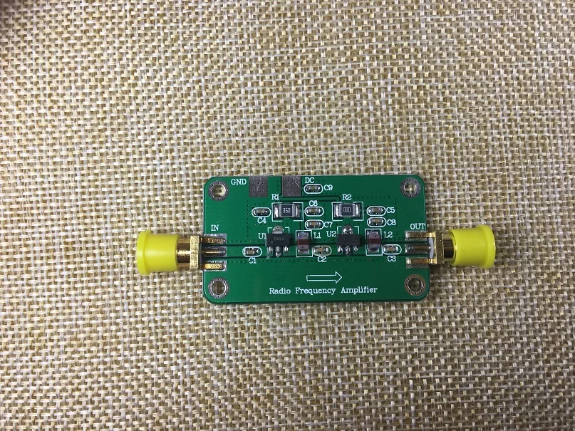 

RF Broadband Power Amplifier in 40dB 1MHz to 2GHz Gain 20dBm Output Power