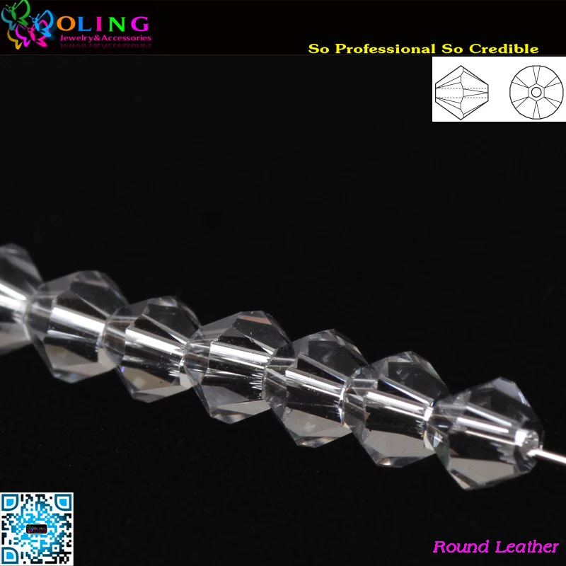 

720pcs AAA Top Quality 5301 Bicone 3mm Crystal Spacer fit DIY Bracelet earrings choker beads jewelry making