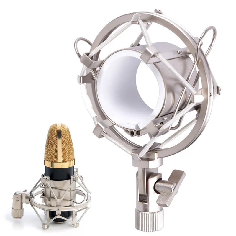 

Metal Microphone Shock Mount bm 800 Microphone Stand Studio Karaoke Condenser Microfone Mikrofon Holder Shockproof Mic Stand
