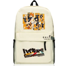 Аниме Haikyuu Косплэй Хината Syouyou/кагеяма тобио COS аниме мультфильм студент Мужская и женская сумка рюкзак сумка