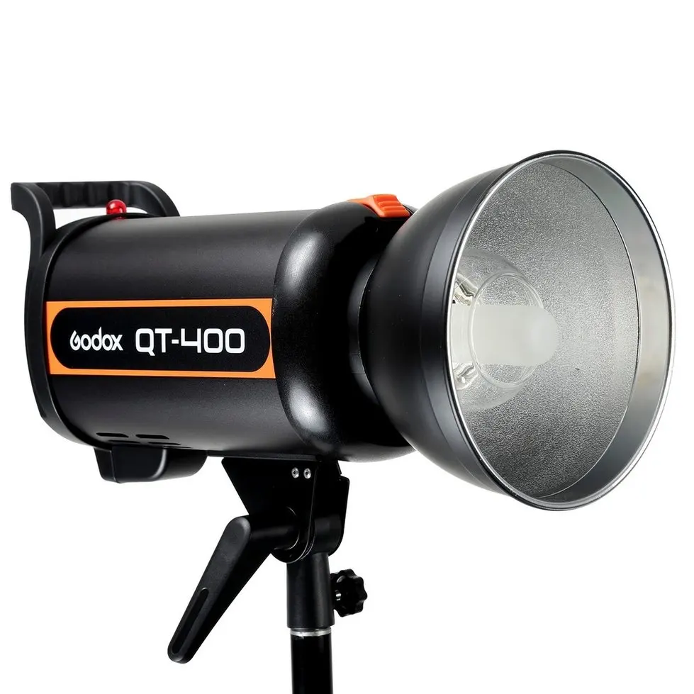 Godox QT-400 AC200-240V/50 Гц 400 Вт быстро продолжительность флэш освещения лампа Студия Строб голову 1/5000 s AC200-240V/50 Гц