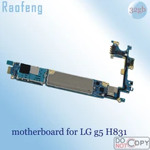 Raofeng 32 gb в разобранном виде Высокая качественная материнская плата для lg g5 H831 совместимый android разблокированная материнская плата хорошо работает с чипами