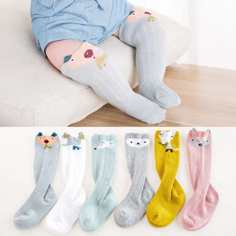 

Lovely Baby Newborn Infant Toddler Boy Girl Soft Cotton Fox Stocking Knee High Tights For 0-3Years