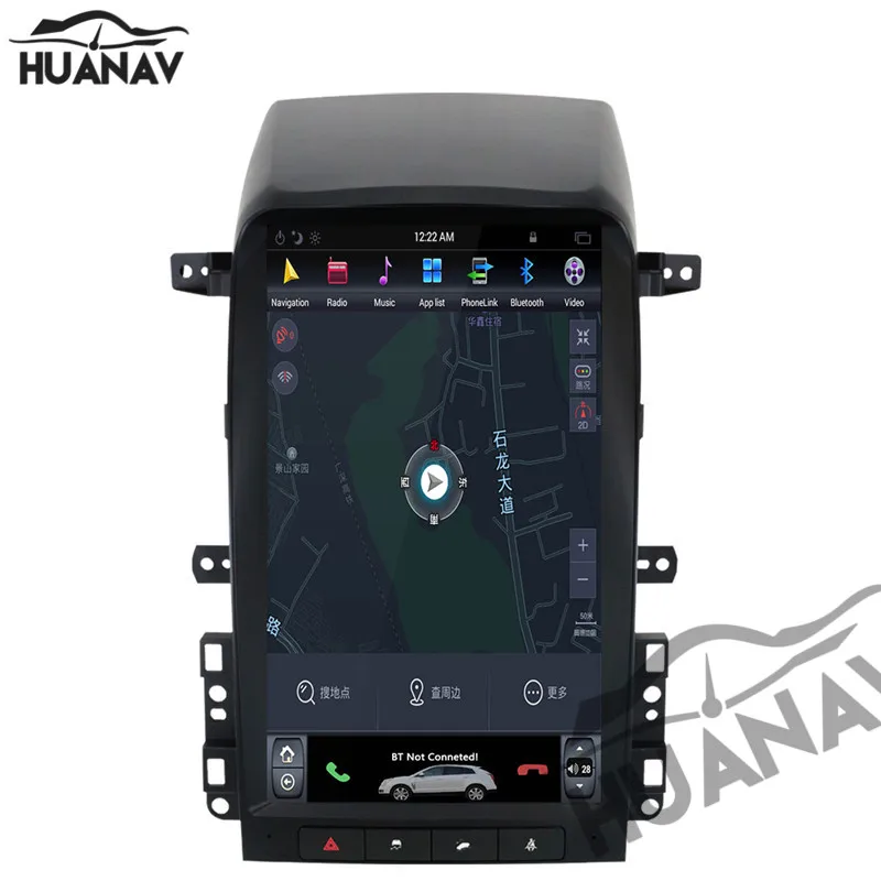 Best HUANVA Android6.0 Stereo no Car DVD Player GPS Navigation For Chevrolet Captiva 2007 2008 2009 2010 2011 2012 player Headunit 3