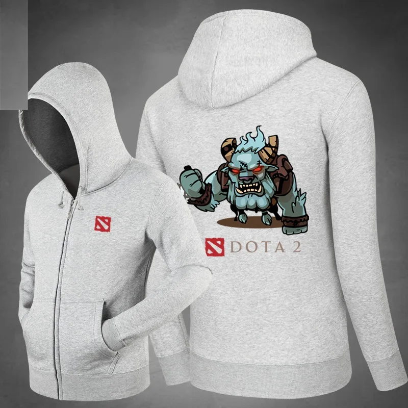 4 Зимний герой дух выключатель dota2 бурятхлебпром хлопок Толстовка Для мужчин Толстовки Толстовка карман Верхняя одежда унисекс пальто на молнии Прямая поставка - Цвет: 4
