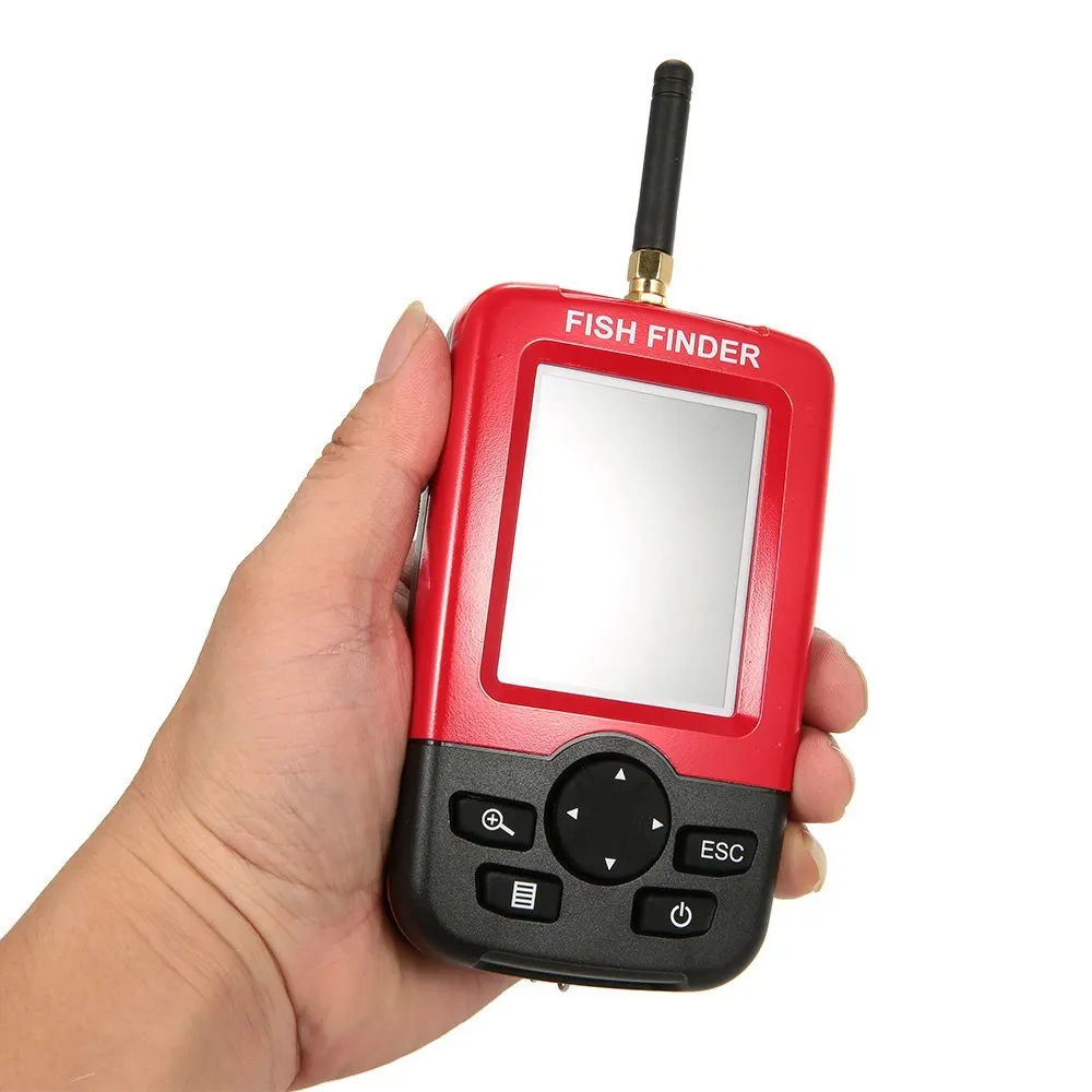 Lixada LCD صياد السمك اللاسلكية محول السمك إنذار الذكية عمق 100 M اللاسلكية الاستشعار سونار السونار ل بحيرة البحر Pesca Lixada LCD صياد السمك اللاسلكية محول السمك إنذار الذكية عمق 100 M اللاسلكية الاستشعار سونار السونار ل بحيرة البحر Pesca