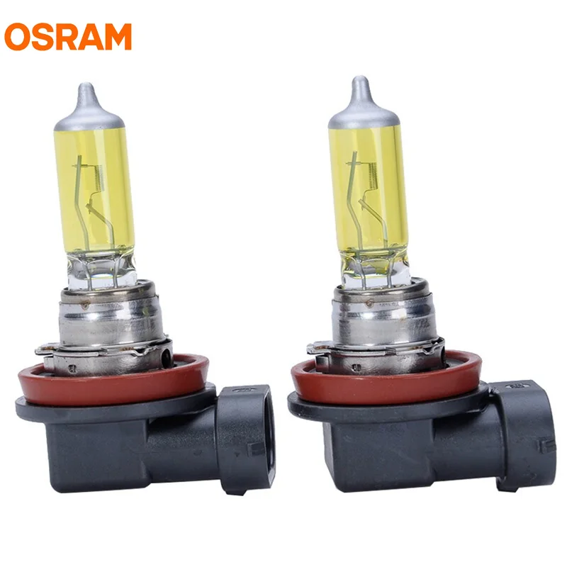 OSRAM H8 12 в 35 Вт 2600K 62212FBR PGJ19-1 противотуманная фара ксеноновая супер желтая противотуманная лампа автомобильный светильник 200% больше желтых ламп пара