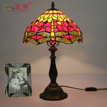 

Fashion Design Turkish Mosaic Lamps E27 Base Handmade Glass Lampsahde Bedroom Bedside Vintage Table Lamp Light Fixtures