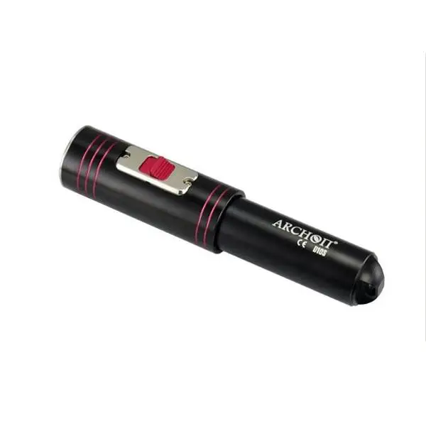 

Diving Flashlight ARCHON D10S W16S CREE XM-L 860 Lumens 100 meters Underwater waterproof Diving Light Flashight Torch - Black