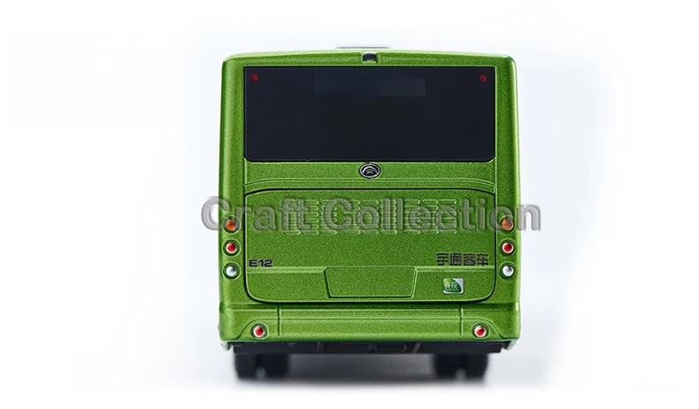 1:42 Diecast Model for Yutong E12 HEV City Bus Alloy Toy Miniature Collection Gifts ZK6120R41