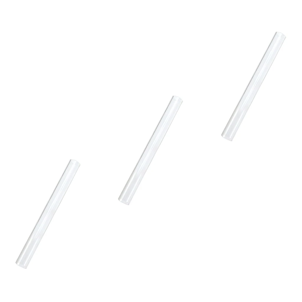 3 Sets Acrylic Roller Rolling Pin Stick Rod Polymer Clay Sculpture Art Craft Tool Accessories for Kids Adults Hobbies Toys