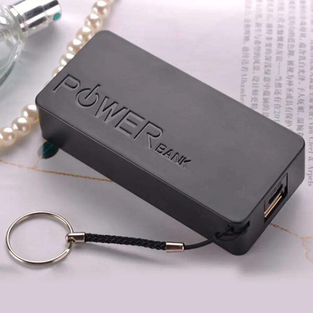 

New Arrival DIY 2*18650 Battery Charger Case USB Power Bank Shell Portable 5V External Box Without Battery