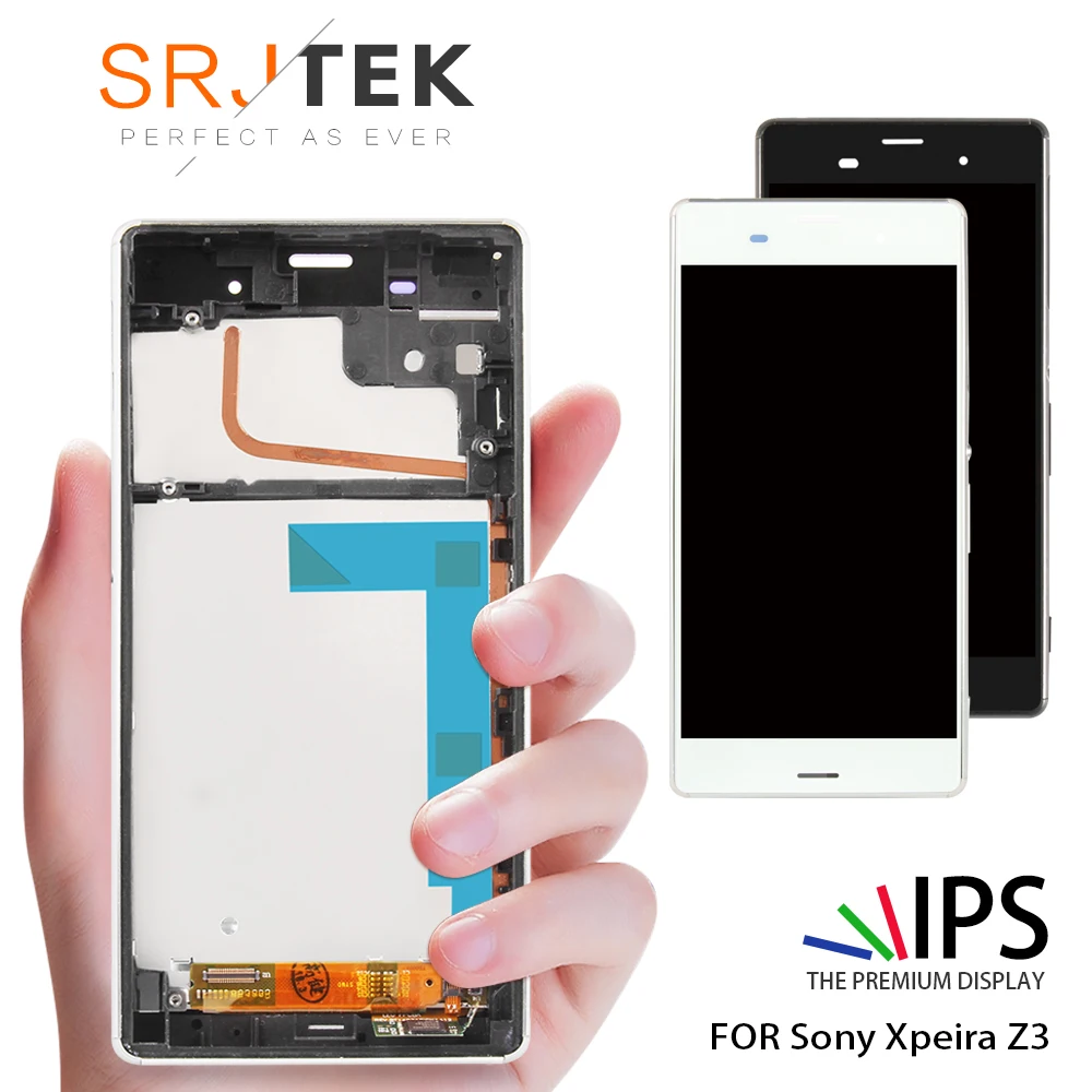 

5.2" Original LCD For SONY Xperia Z3 Display Touch Screen with Frame for SONY Xperia Z3 Dual Display LCD D6633 D6603