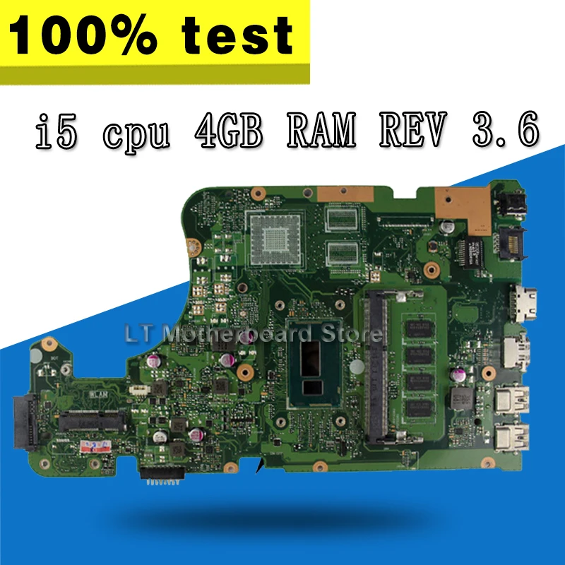 X555LA Motherboard i5 4GB REV3.6 For ASUS X555LD X555LP X555L F555L K555L Laptop motherboard X555LA Mainboard X555LA Motherboard цена X555LA Motherboard i5 4GB REV3.6 For ASUS X555LD X555LP X555L F555L K555L Laptop motherboard X555LA Mainboard X555LA Motherboard цены онлайн