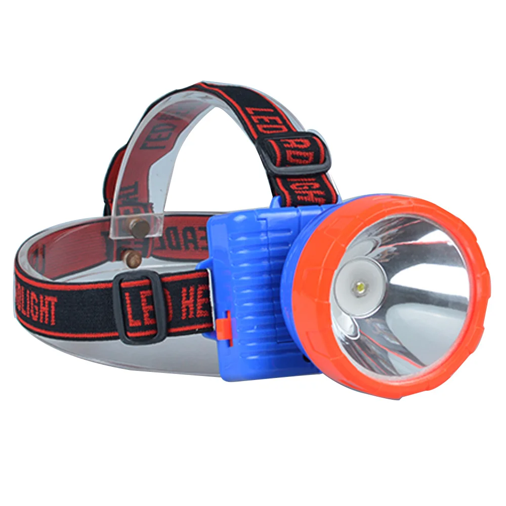

High quality ABS headlights 3 * AA dry battery powered LED headlights for night work portable mining headlights