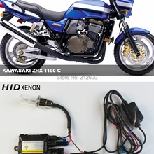 Для KAWASAKI ZRX 1100 C H6 3000 K, 4300 K, 6000 K, 8000 K, 10000K moto rcycle Фары балласт лампы moto hid комплект