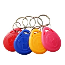 100 шт. записываемый EM4305 RFID 125 кГц перезаписываемый ID тег брелоки маркер для контроля доступа