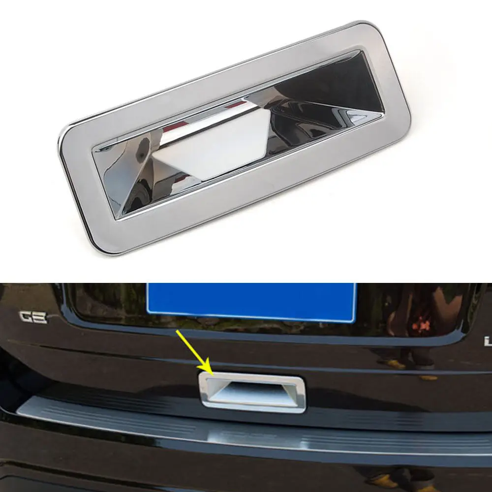 BBQ@ FUKA Автомобильный задний багажник багажника дверная ручка крышка чаши отделка ABS хром для Ford Edge 2007 2008 2009 2010 2011 2012 2013
