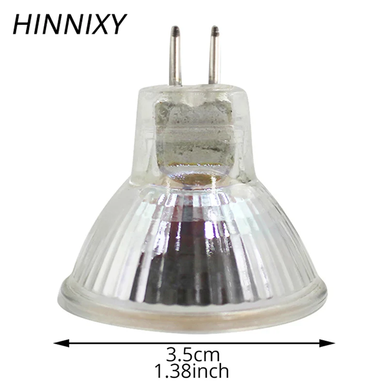 Hinnixy 10 шт./лот MR11 GU5.3 супер яркая галогенная лампа с регулируемой яркостью 12 В/220 В 35